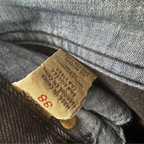 PRPS RAMBLER BLACK JEANS MEN SIZE 38 COTTON - Picture 5 of 7